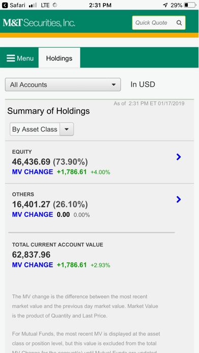 M&T Web Trading screenshot 4