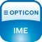 IME application to input barcode data read using Optoelectronics' Bluetooth data collector with keyboard