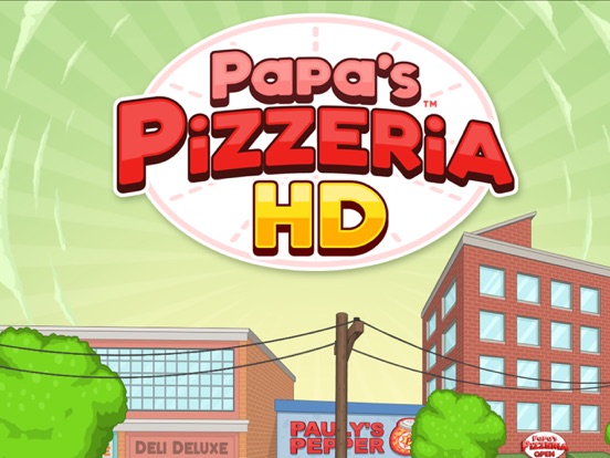 Papa's Pizzeria HD на iPad