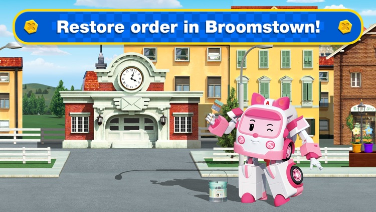 Robocar Poli Rescue Super Cars screenshot-5