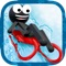 Race down the slopes and catch some air in this crazy sledding game