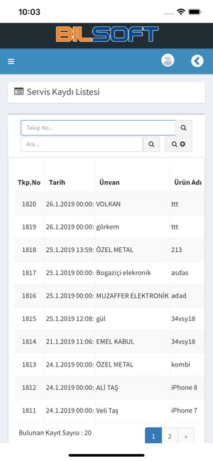 Bilsoft Teknik Servis(圖3)-速報App