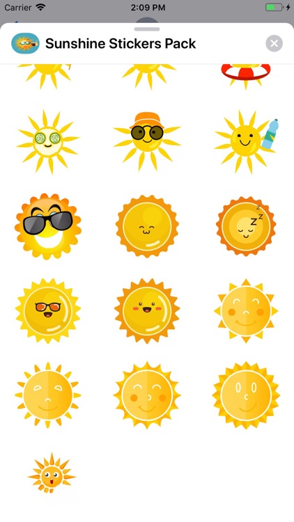 Sunshine Stickers Pack