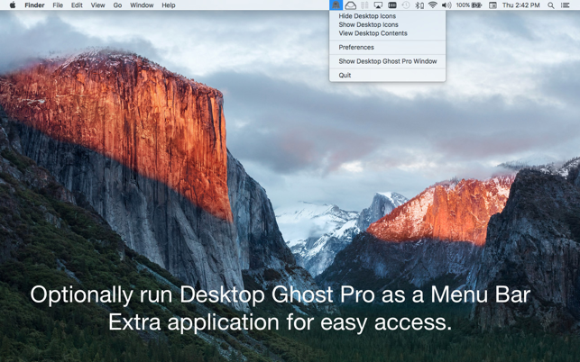 ‎Desktop Ghost Pro Screenshot