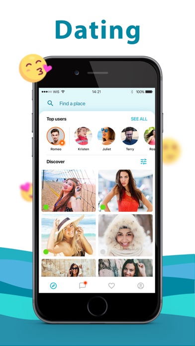 Dating Chat Meet - BrilicScreenshot von 1