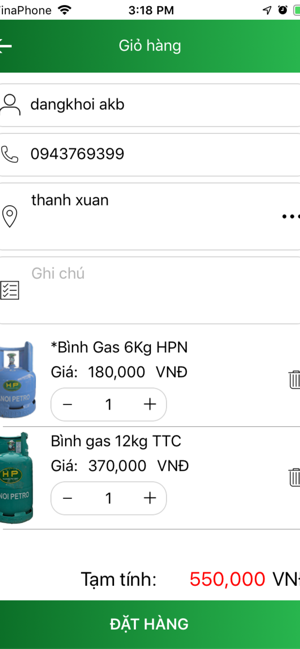 Gọi Gas HP 4.0 - HanoiPetro(圖8)-速報App