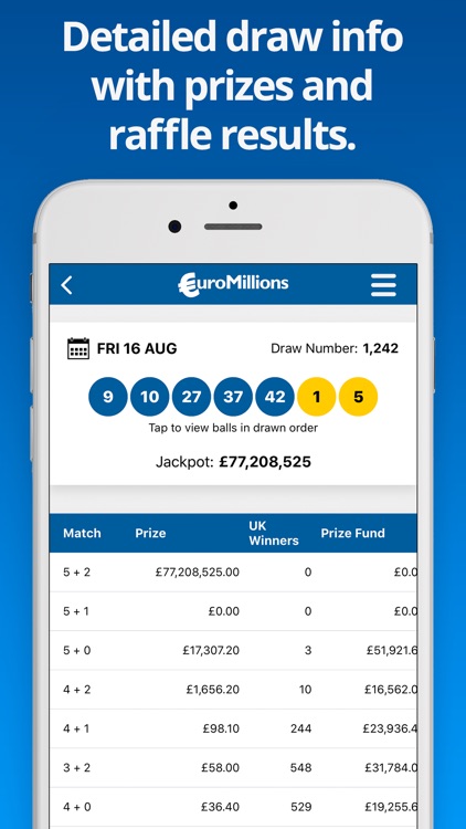 National Lottery Results