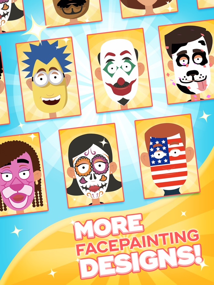 フェイスペイント - マスクオフ