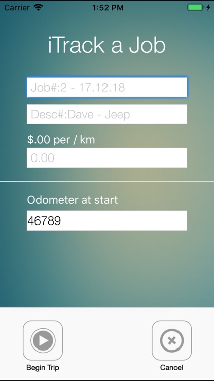 iTrack Mileage Calculator