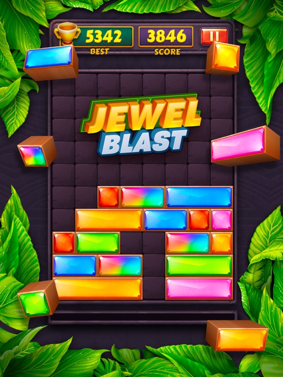 Jewel Blast  Block Drop Puzzleのおすすめ画像4