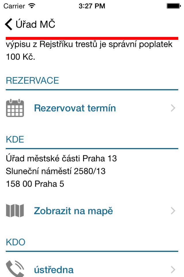 Praha 13 v mobilu screenshot 2