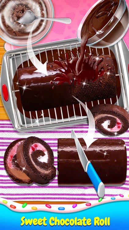 Ice Cream Cake Roll