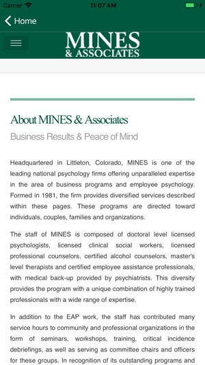 Mines and Associates Mobile