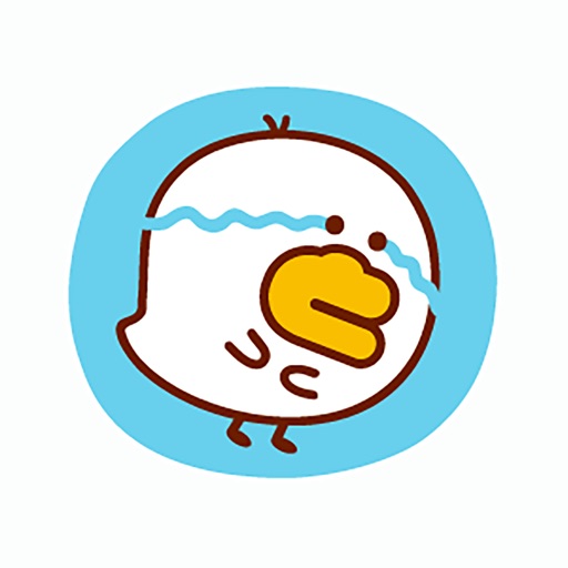 Small Duck Mr.Duo Sticker