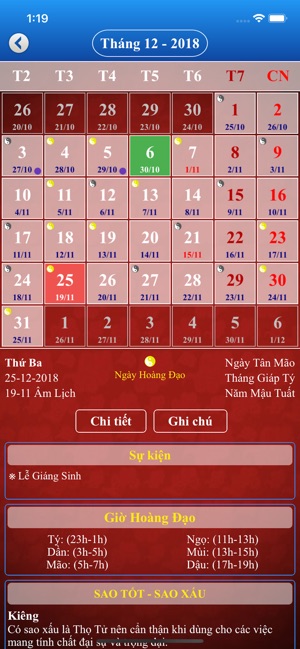 Lịch Vạn Niên 2019 - Tử Vi(圖4)-速報App