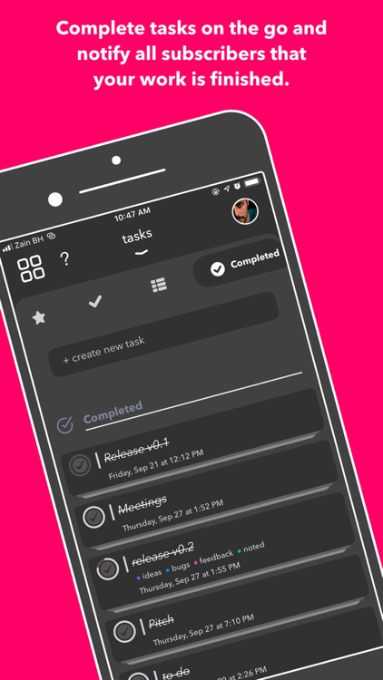 Nural - tasks, notes & chat screenshot-3