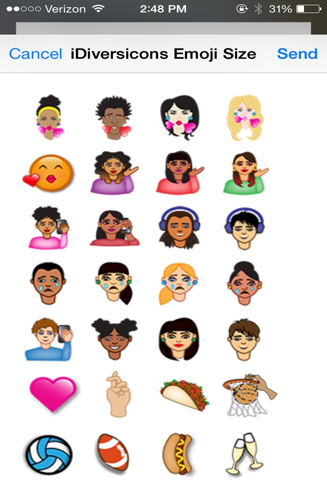 iDiversicons 1st Diverse Emoji screenshot 3