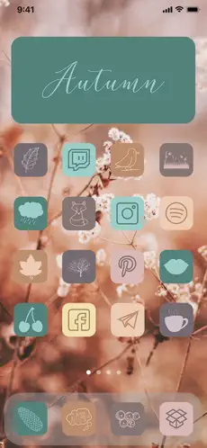 Captura de Pantalla 3 Theme smith - Widgets & Icons iphone