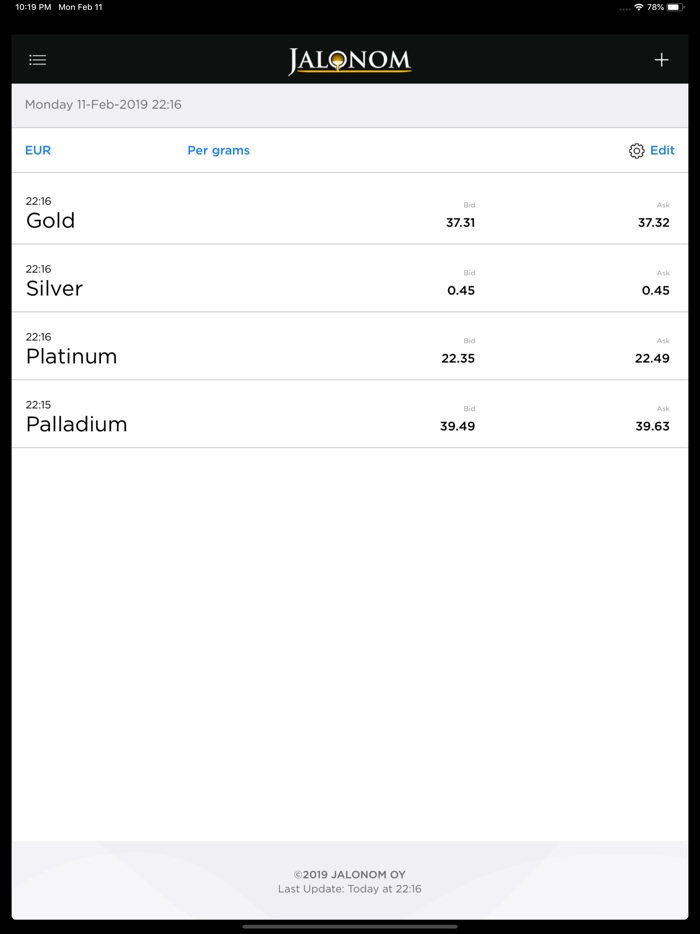 Jalonom Gold and Silver