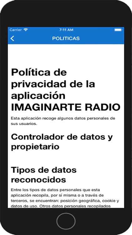 IMAGINARTE RADIO screenshot-3