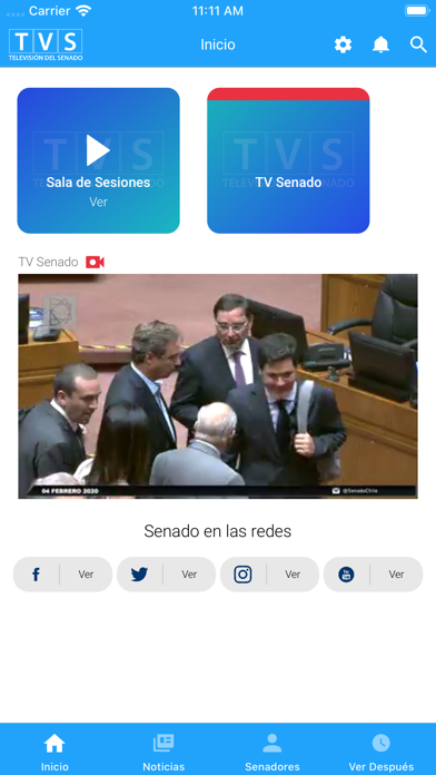 Senado TV screenshot 2