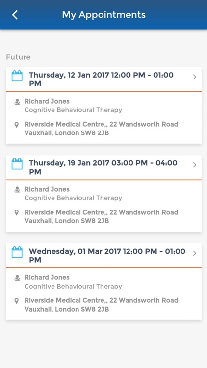 NHS Booking App screenshot-3