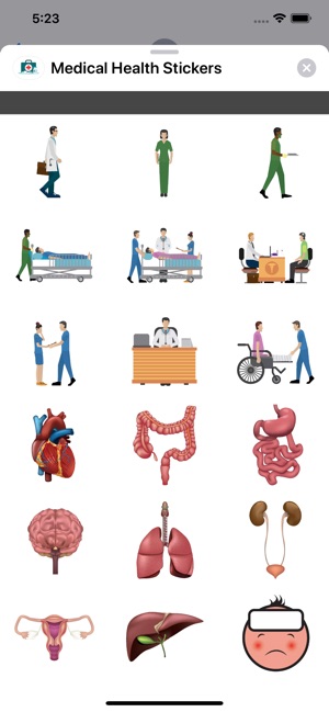 Medical Health Stickers