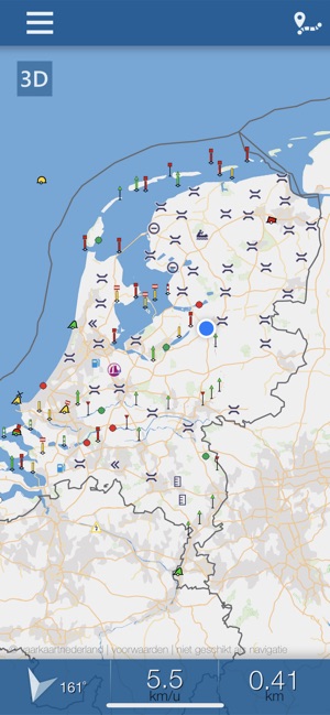 Vaarkaart Nederland