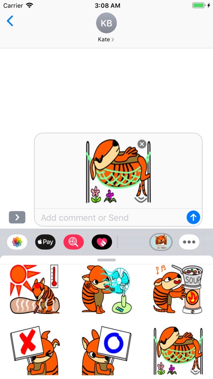 Armadillo Emojis screenshot-3