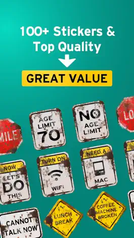 Game screenshot 100+ Aged & Funny Road Signs hack