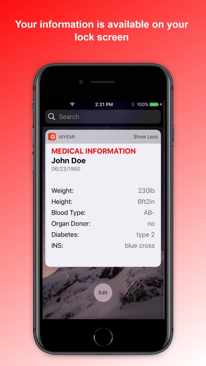 My Emergency Medical Info screenshot-5