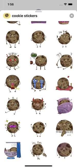 Cookie - Emoji and Stickers(圖2)-速報App