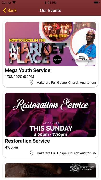 Makerere Full Gospel Church screenshot-5