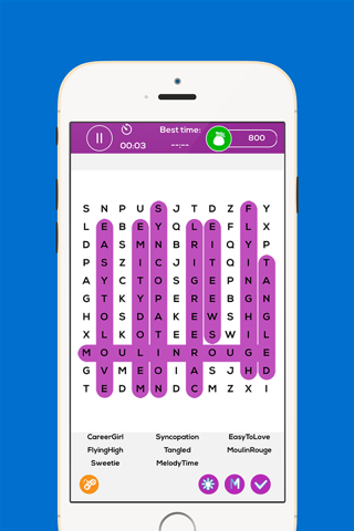 MoviePuzzle+ : Mega Word Search Puzzle of Movies screenshot 4