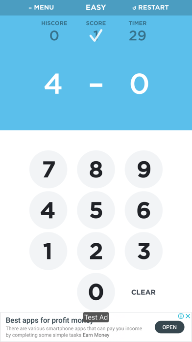 Tick Tock Subtraction LITE screenshot 4