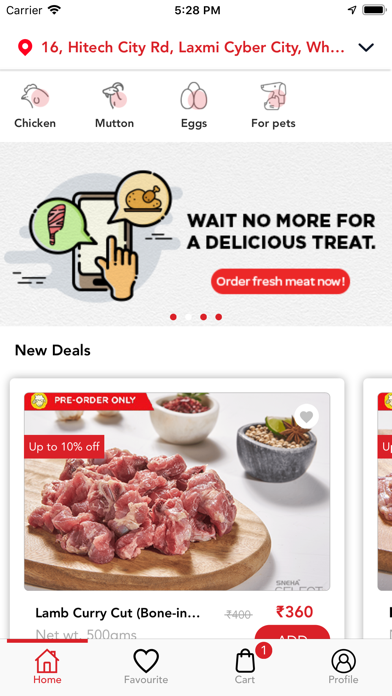 Sneha Select-Order All Meats screenshot 4