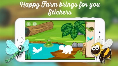 How to cancel & delete Happy Farm - Stickers from iphone & ipad 1