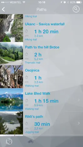 Game screenshot Slovenia Trails Hiking&Biking apk