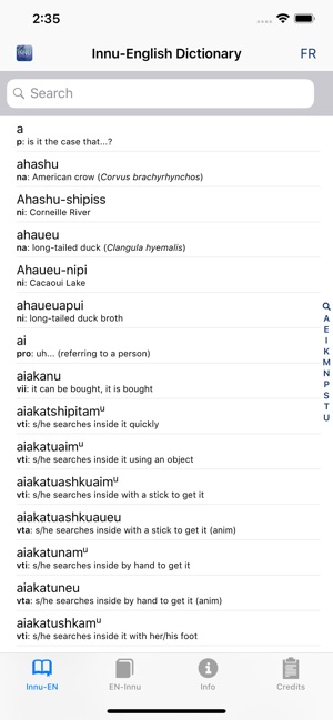 Innu Dictionary(圖1)-速報App