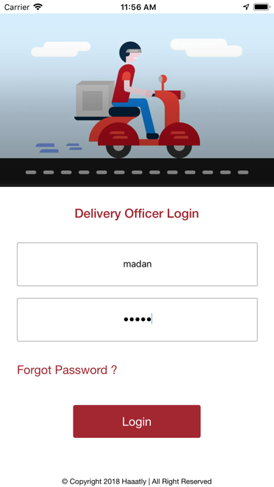 Delivery Officer screenshot 2