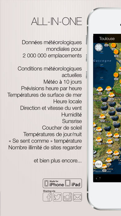 Cartes Meteo France & Europe