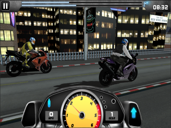 MotorBike Drag Racing screenshot 3
