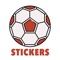 A sticker app with 75 football games, 75 icons in the app, you can use them in messages, and you can also save them to albums for sharing