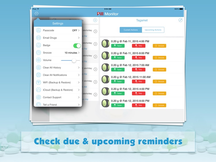 Pill Monitor Pro for iPad screenshot-4