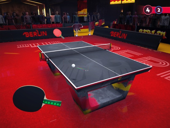 Ping Pong Fury iPad Capturas de pantalla