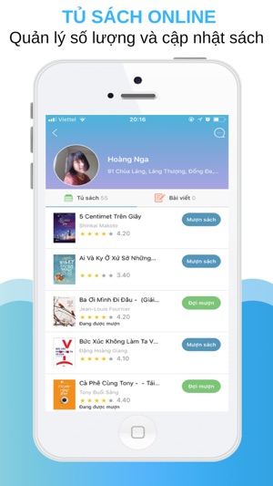 GaT - ứng dụng mượn sách giấy(圖4)-速報App