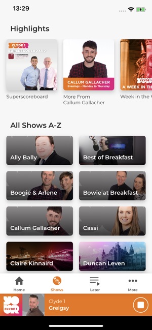 radio clyde on the app store