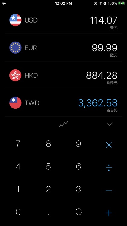 Currency Converter widget app screenshot-4
