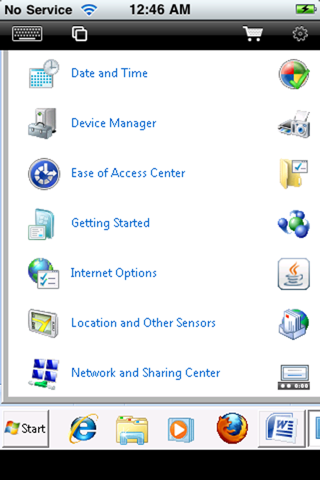 Скриншот из Connect to PC