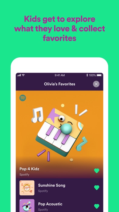 Spotify Kids iphone images